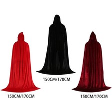 Witch Cloak Wizard Clothes Reaper Ritual Hoodies Steampunk Reversible Favors