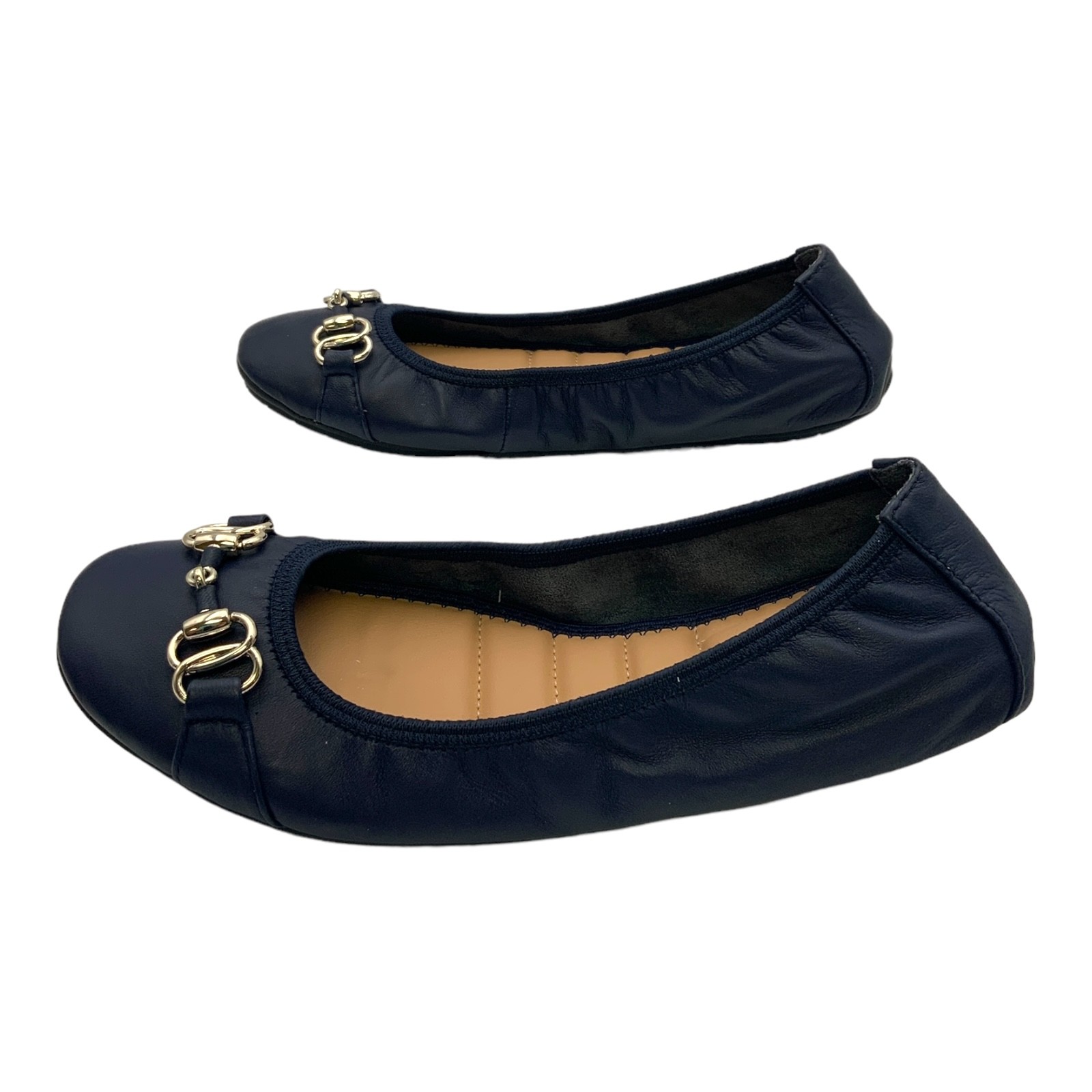 Me Too Olympia Skimmer Плоская темно - синяя женская обувь US 6 м