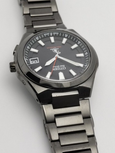 Citizen Attesa ATD53-2723 Édition Limitée Eco-Drive Titane Solaire Montre Hommes - Photo 9 sur 10