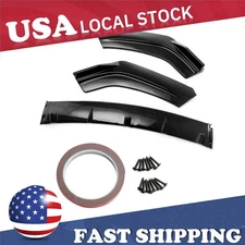 Front Bumper Lip For Audi A3 A4 A5 B9 Carbon Fiber Body Kit Spoiler Boby us