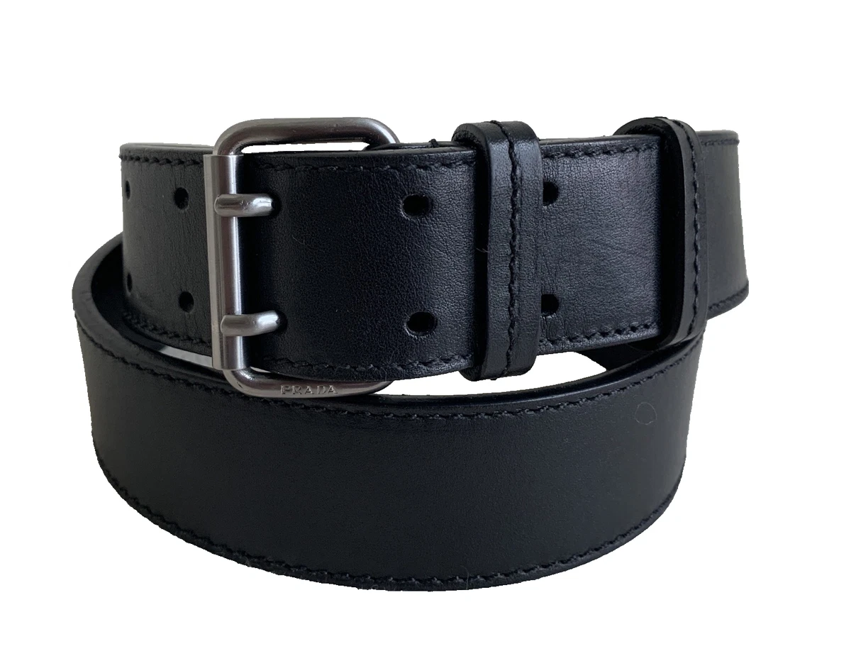 PRADA Black Belts for Men for sale | eBay