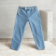 Carhartt Relaxed Fit Denim Jeans 42x32 - Heavyweight Workwear Stonewash Blue