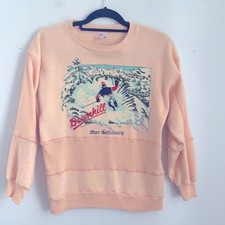 Vintage Made In The USA Ober Gatlinburg ski rib banded crewneck sweatshirt sz S