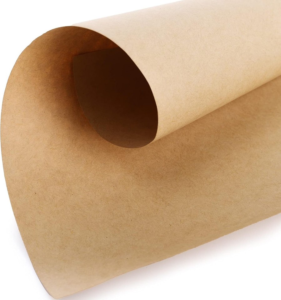ZEAYEA 300 Pack Kraft Paper Sheets, 120 GSM Brown Printer Paper, Rustic ...
