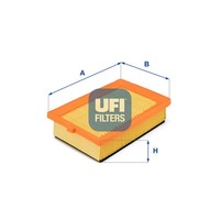 UFI Luftfilter Filtereinsatz FüR Fiat 500L 1.4 1.6 D Multijet 30.607.00