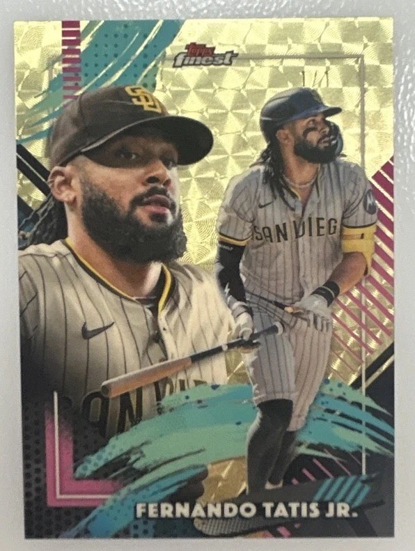 2026 Topps Finest Fernando Tatis Jr. Super Rare Superfractor 1/1 Padres SSP