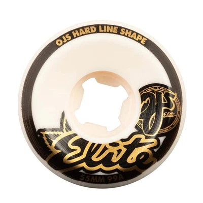 RICAT OJ 55MM ELITE HARDLINE 99A SKATEBOARD WHEELS 4PK