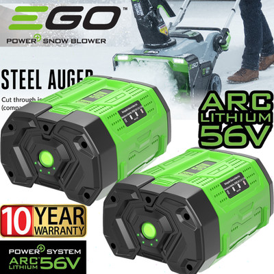 2Pack 12.0Ah 56V for EGO Power+ Lithium-ion Battery LB6003 LB5302 SNT2405 BA4200