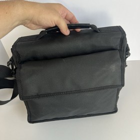 Official Sega Dreamcast Carrying Case Travel Bag w/ Strap Black Original