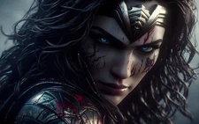 4x6  Color Photo Print Women Famous Fan Art ai Fantasy superhero cosplay HOT 76