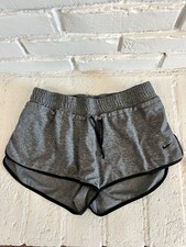 Nike Dri-FIT athletic shorts heather grey Small Women s