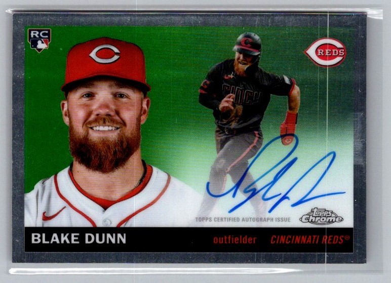 2025 Topps Chrome Platinum #322 Blake Dunn Base Auto