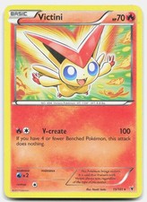 Noble Victories Victini 15/101 Heavily Played Holo Pokemon R Tcg Card