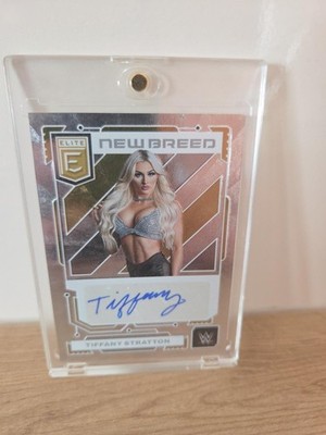 2023 Panini Wwe Donruss Elite New Breed Tiffany Stratton Autogramm