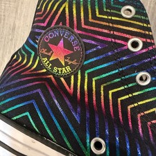 Converse Chuck Taylor All Star high Top Size 6 "All of the Stars"