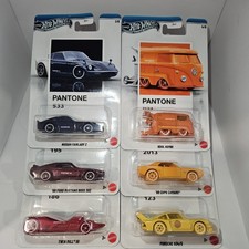 Hot Wheels 1:64 Silver Series 2025 Pantone A - 6 Cars Set - Box Shipped