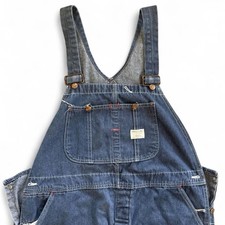 VTG Big Mac JCPenney Denim Overalls W40 L32 Square