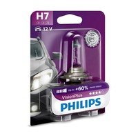 H7 12V 55W Px26D Vision Plus +60% Blister Philips GlüHbirne Autolampe