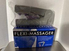 NEW Flex Massager Battery Op Personal Massage Device 3 Soothing Attachments