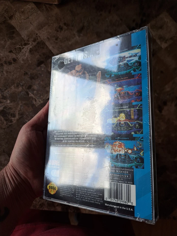 Battlecorps Sega CD New Factory Sealed Core Design Inc 1993 Rare Free Fast Ship - Image 4 of 4