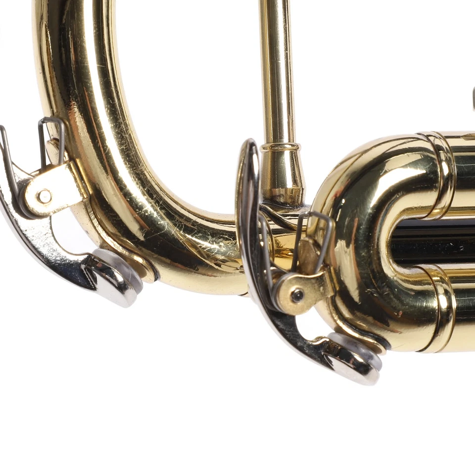 Trumpet Bb Brass Instrument Standard Set For Beginners Band Professional Perform - Bild 3 von 4