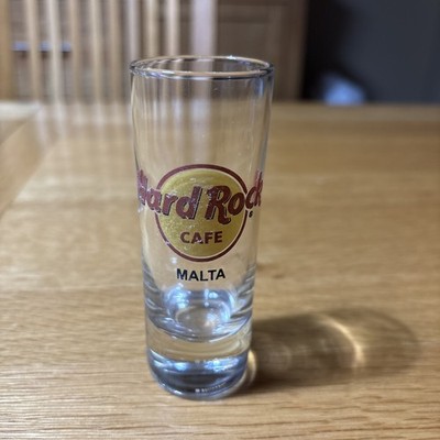 Seltenes Hard Rock Cafe Malta 4 Zoll Schnapsglas. Laden geschlossen