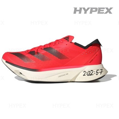 Adidas Adizero Adios Pro 3 'Scarlet Black' Men ID3634 New Size