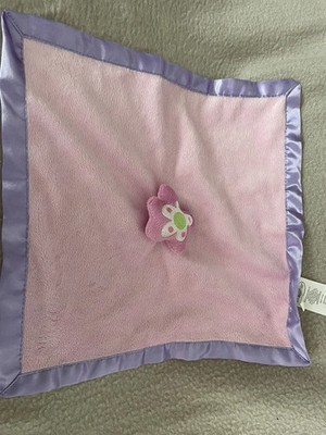 Sommer Säugling Rosa Lila Blume Tröster Decke Schnuller Spielzeug