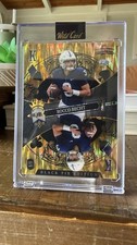 Wild Card Black Tie Edition Rocco Becht Rookie One of One 1/1 Football Card