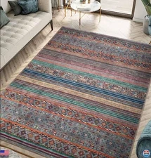 Keen Home Design 3x5 Vintage Rug - Machine Washable, Non-Slip, Low Pile, Durable