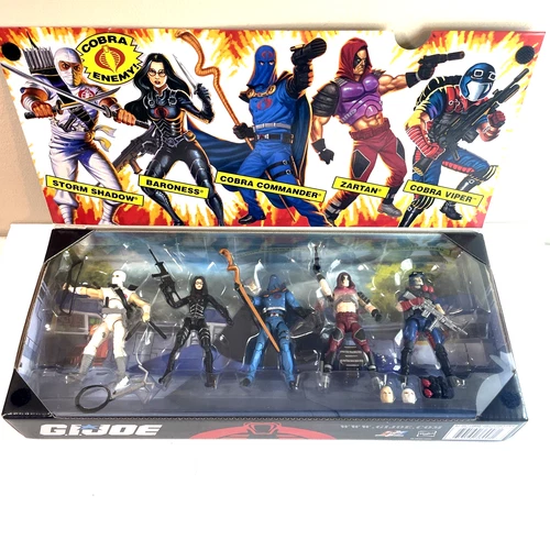 Hasbro GI Joe 2008 Cobra Set 5 Pack NEW Sealed In Box RARE # 78857