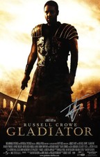 Tommy Flanagan Autographed Gladiator Cicero 11x17 Poster
