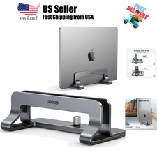 Vertical Laptop Stand Holder for Desk Compatible with MacBook Pro, MacBook Ai...