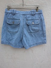 Bill Blass Jeanswear Vintage Petite Denim Shorts with Cargo Pockets