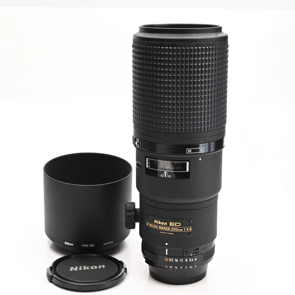 Nikon Nikkor AF 200mm f4 D ED Micro Lens #014