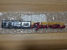 Brand New Trd Sportivo Rear Emblem Overseas Genuine
