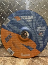 Lot Of 5 TIGER ZIRC Cutt Off Wheel Long Life 9"X1/8" 7/8"Arbor Z30T 58058