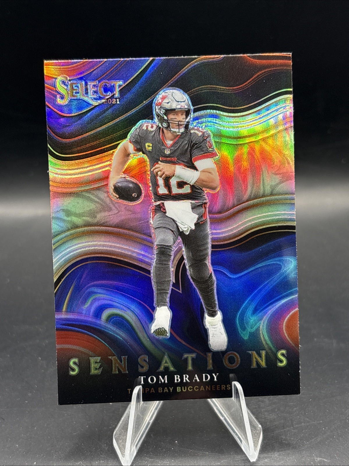 2021 Panini Select - Tom Brady Sensations Silver Refractor
