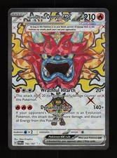 Hearthflame Mask Ogerpon ex 192/167 Holo Twilight Masquerade Pokemon Cards