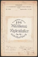 C. C. Washburn's Flouring Mills Company for Washburn's Superlative brand Flour