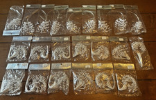 Vtg Lot Wedding Craft Supplies for Headpieces & Favors Flowers Faux Pearls Wire