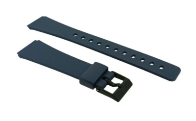 Casio Collection Ersatzband 18mm blau Resin MQ-38UC-2A1