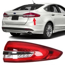 HECASA For 2017-2020 Ford Fusion Passenger Right Side Tail Lamp Light LED