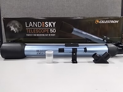Celestron Land and Sky 50mm Telescope w/ An Eyepiece & Accessories 