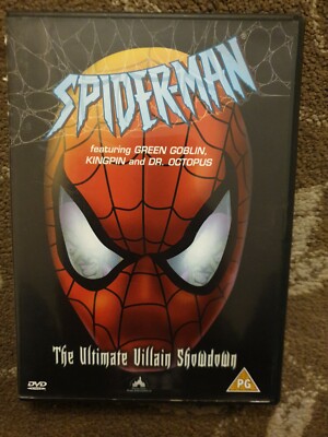 SPIDERMAN THE ULTIMATE VILLIAN SHOWDOWN DVD SPIDER