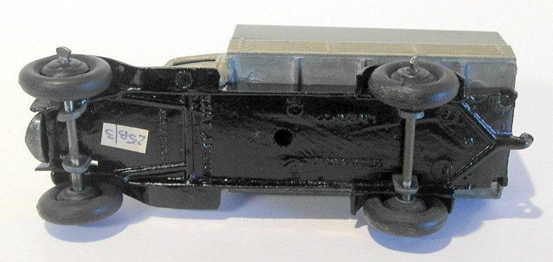 Dinky 25B/3 - Covered Wagon Gris, Modèle Vintage Dans Boîte Collecta
