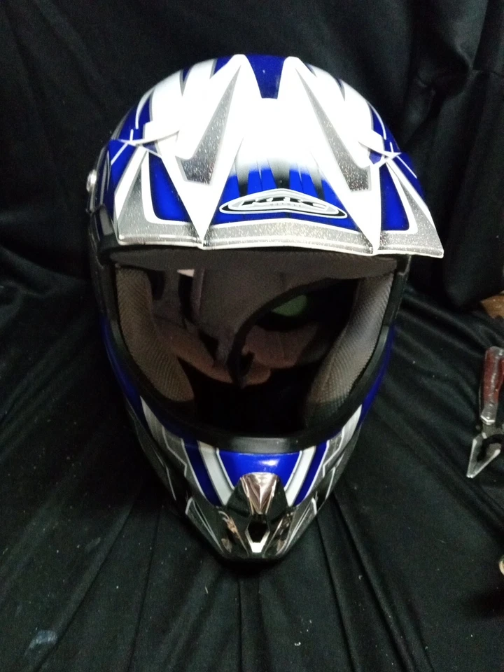 Raro Casco de Motocross KBC ATV Talla XL Como Nuevo Hermoso Casco Foto 3 de 4
