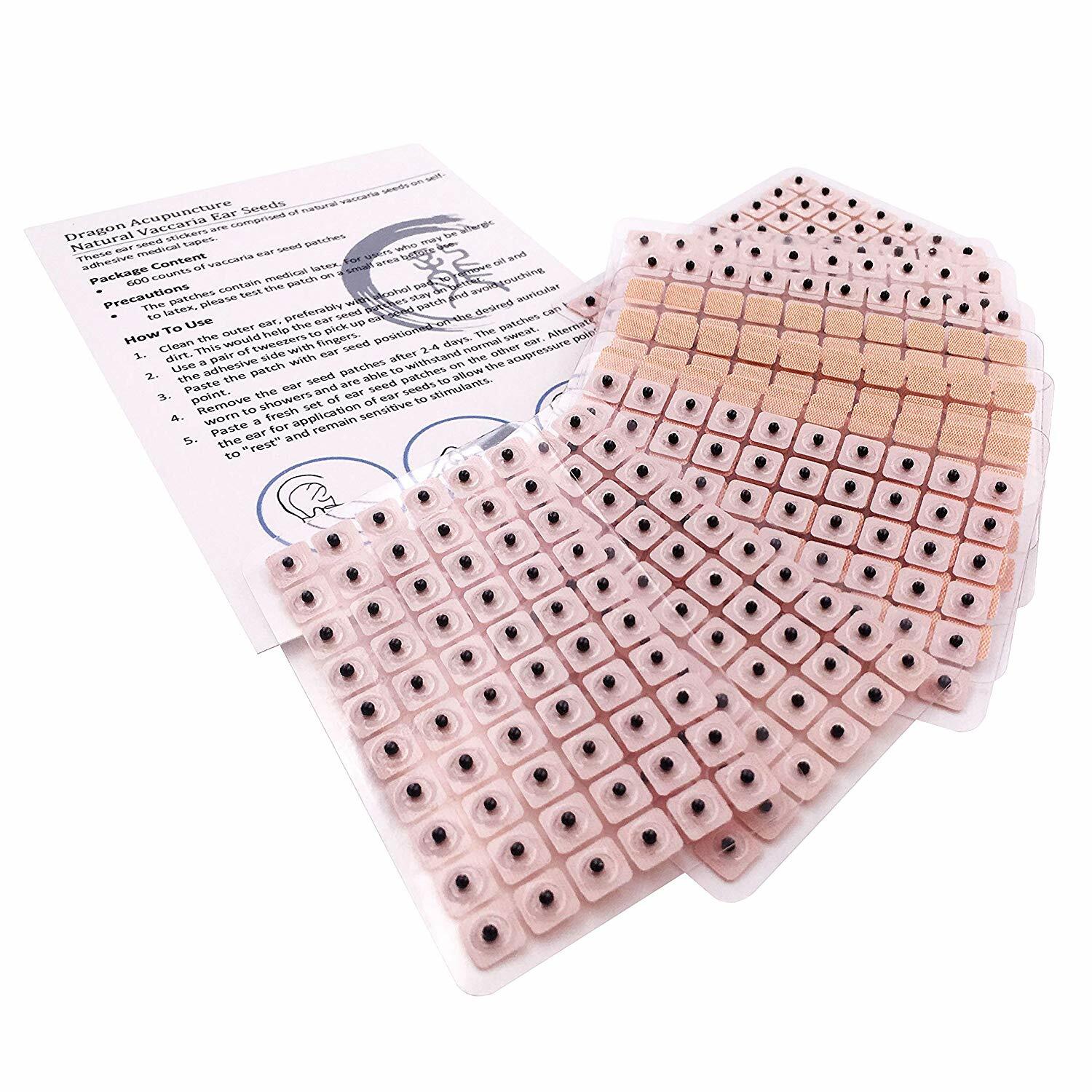 Vaccaria Plant Ear Seeds for Acupuncture Auricular Therapy