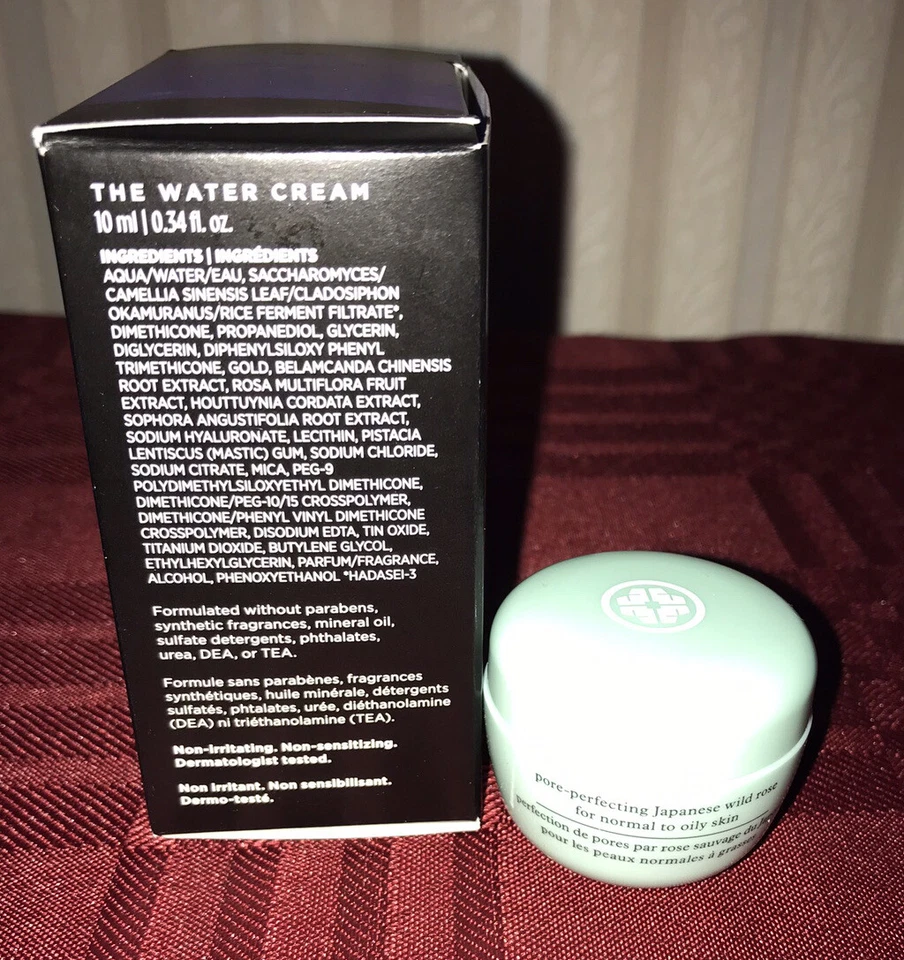TATCHA The Deep Cleanse AND The Water Cream 2 Piece Travel-Sample Set NEW - Image 3 of 4