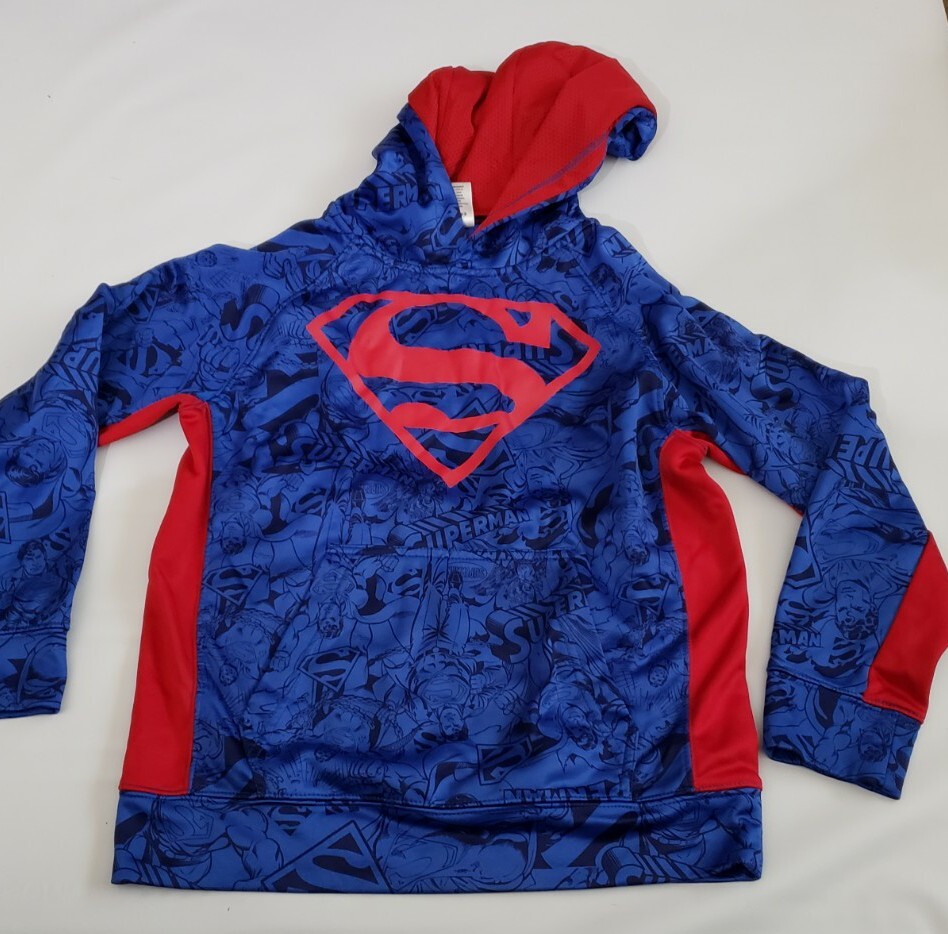 Dc Comics Superman Pullover Hoodie DC Comics Superman Color Block